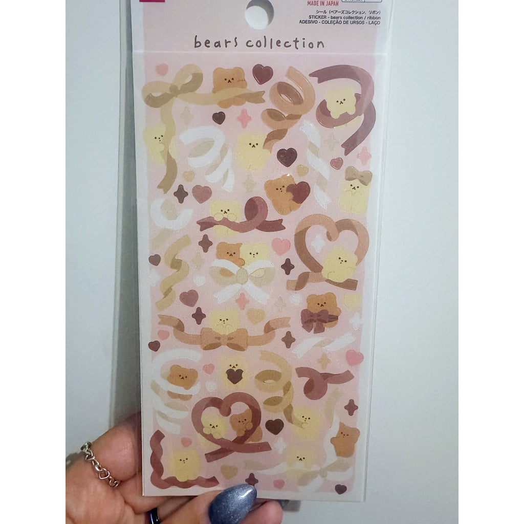 Bear deco sticker
