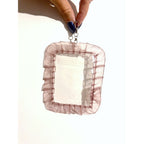 Frilly photocard holder